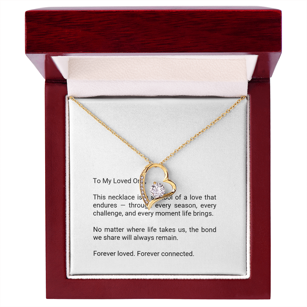 Forever Love Necklace – A Timeless Symbol of Enduring Love