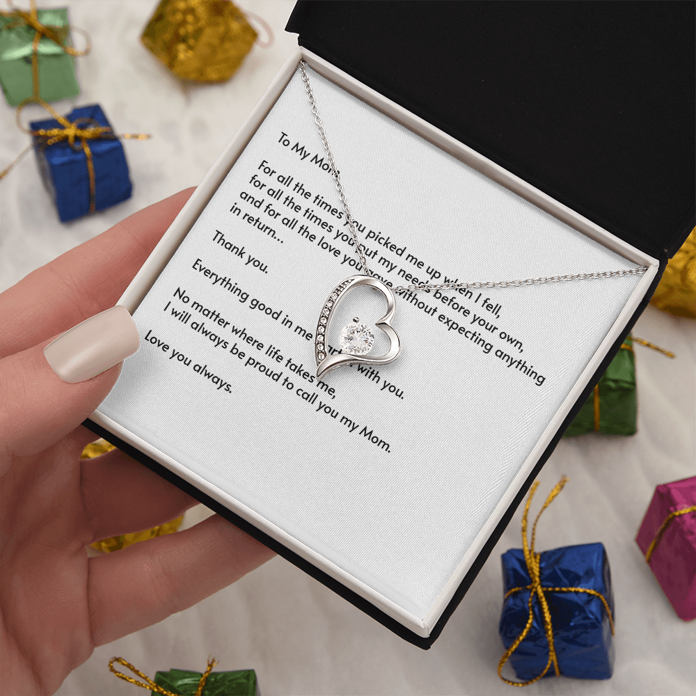 To My Mom – Forever Love Necklace