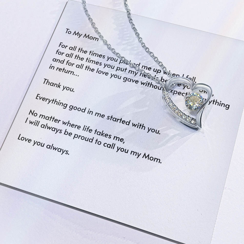 To My Mom – Forever Love Necklace